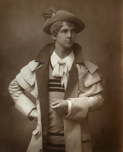 C Hayden Coffin, Britse acteur en zanger, 1887 door Walery