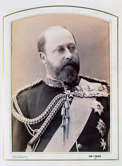 Koning Edward VII als Prins van Wales door Walery