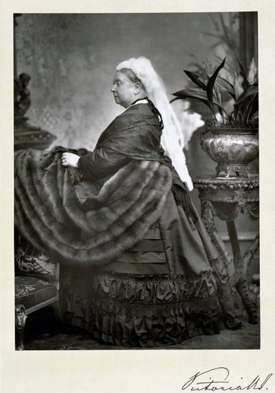Koningin Victoria, late 19e eeuw door Walery