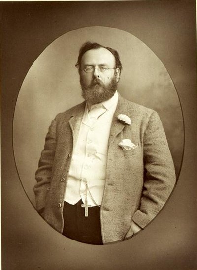Portret van Robert Buchanan (1841-1901) door Walery Rzewuski