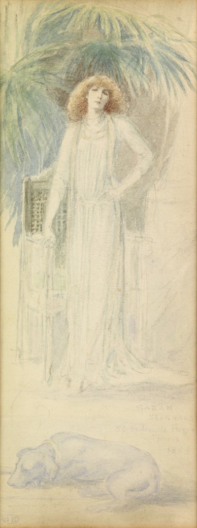 Sarah Bernhardt door Walford Graham Robertson