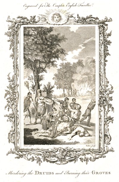 Het vermoorden van de Druïden, c.1771-1772 door Walker