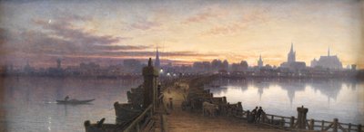 Keulen vanaf de Brug van Boten, 1890 door Waller Hugh Paton