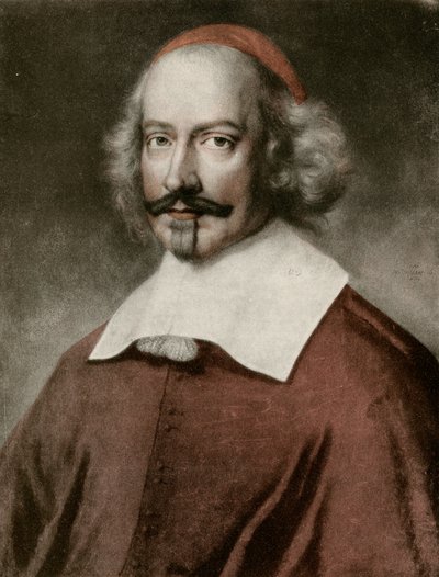 Kardinaal Jules Mazarin door Wallerant Vaillant