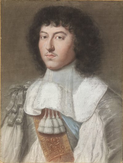 Portret van Lodewijk XIV, koning van Frankrijk 1638-1715, 1660 door Wallerant Vaillant