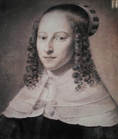 Portret van een jonge vrouw door Wallerant Vaillant