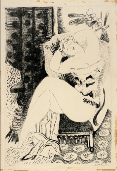 Edith door Walt Kuhn