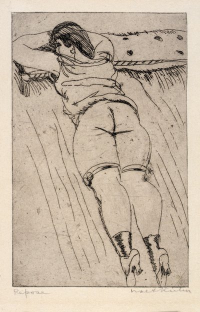 Repose door Walt Kuhn