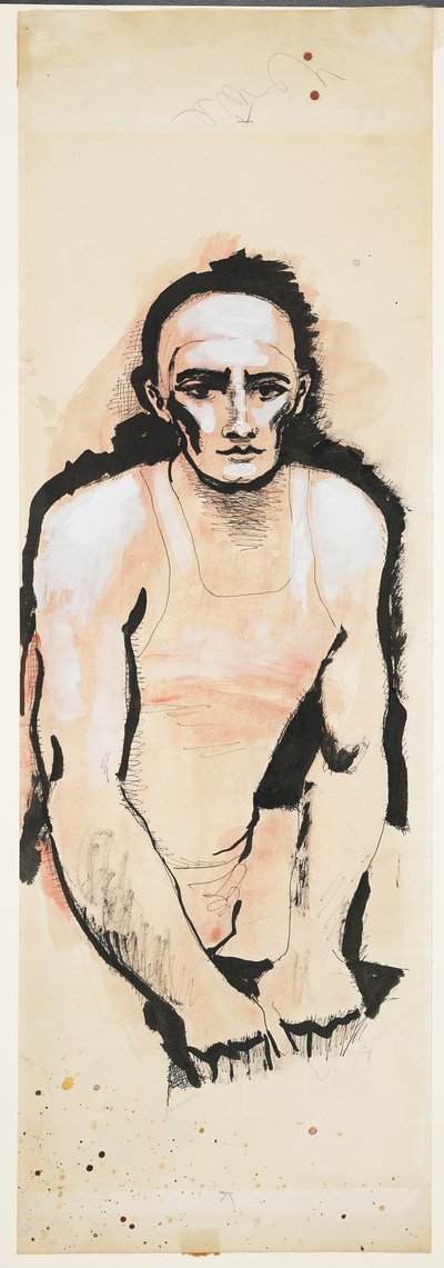 Studie voor "Roberto" Nr. 1 door Walt Kuhn