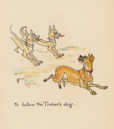 Illustratie voor Legends for Lionel door Walter Crane door Walter (after) Crane