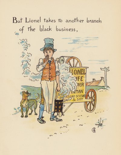 Illustratie voor Legends for Lionel door Walter Crane door Walter (after) Crane