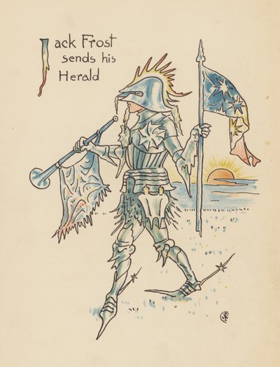 Illustratie voor Legends for Lionel door Walter Crane door Walter (after) Crane