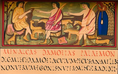 Menalcas, Damoetas en Palaemon door Walter