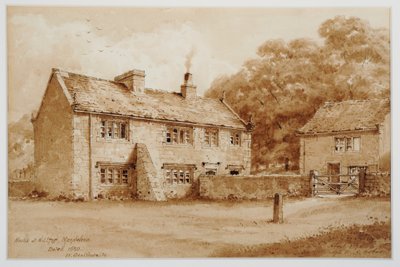 Huis op Hill Top, Meanwood, c.1870 door Walter Braithwaite