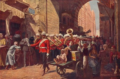 Een vriendelijke macht in Egypte, 1906 door Walter Charles Horsley