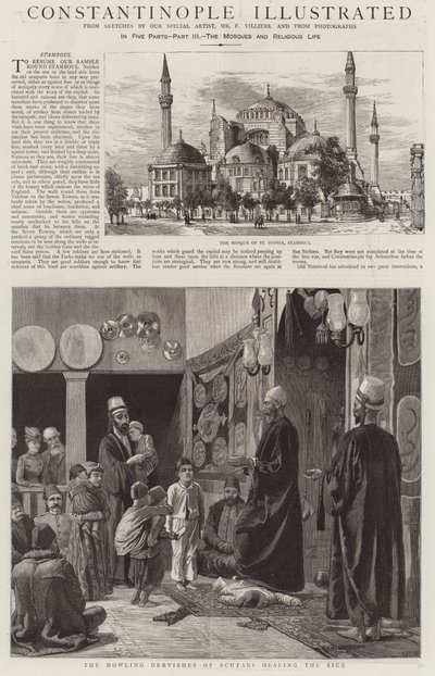 Constantinopel geïllustreerd door Walter Charles Horsley