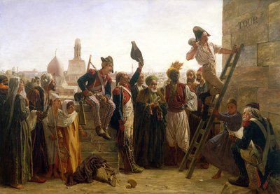 De Fransen in Caïro in 1800 door Walter Charles Horsley