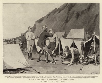 De bevrijding van Chitral door Walter Charles Horsley