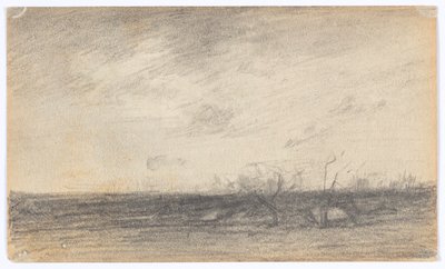 Landschap door Walter Clark