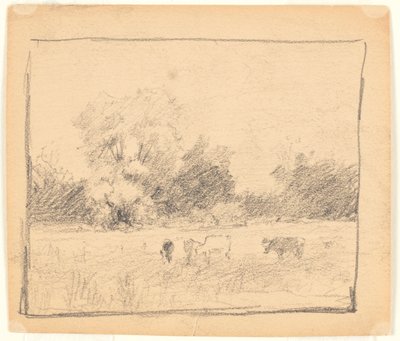Landschap door Walter Clark
