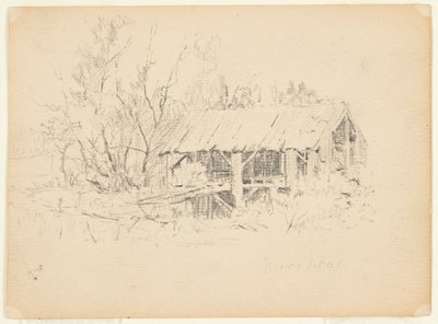 Ruïne van een Molen door Walter Clark