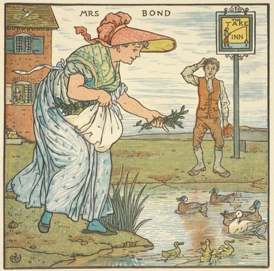 Kleurenillustratie voor 