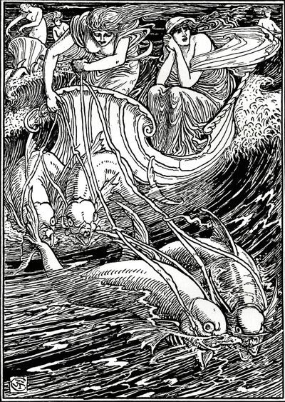 Illustratie voor de Faerie Queene, ca. 1890, 1897 door Walter Crane