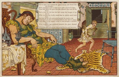 Jack en de bonenstaak door Walter Crane