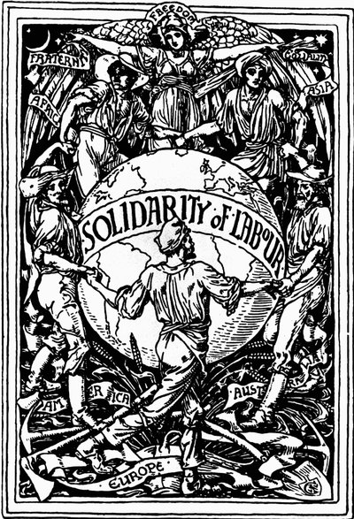 Dag van de Arbeid door Walter Crane