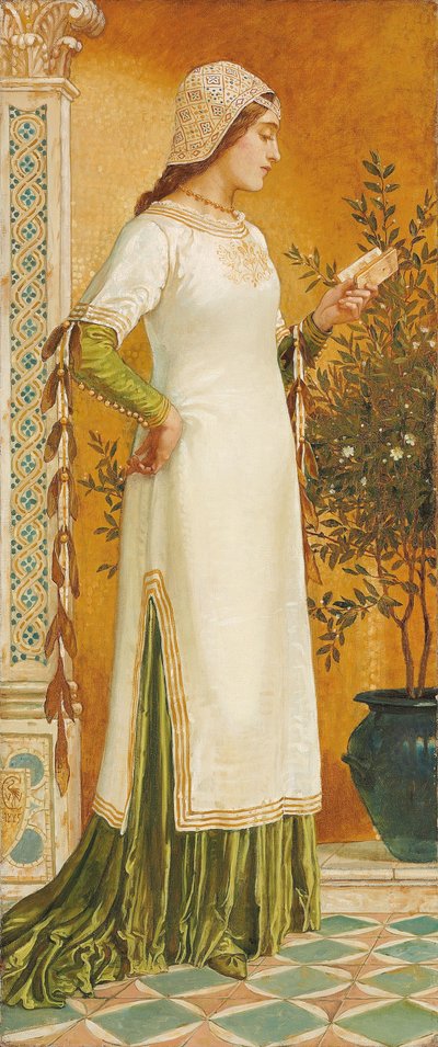Laura Leest, 1885 door Walter Crane