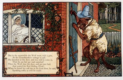 Roodkapje, door John Lane, Walter Crane