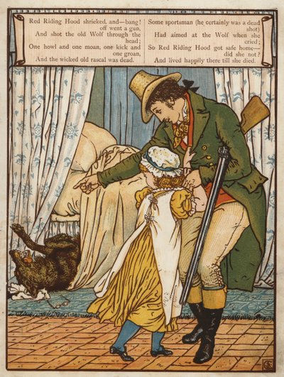 Roodkapje door Walter Crane