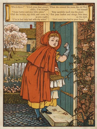 Roodkapje door Walter Crane