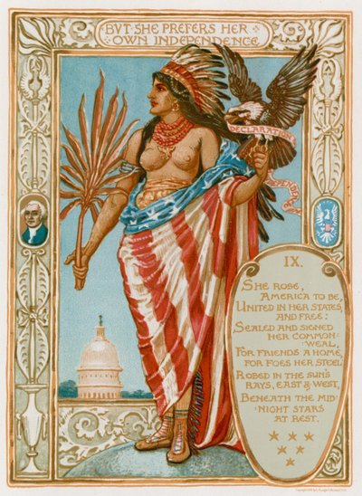 Zij Verkiest Haar Onafhankelijkheid door Walter Crane