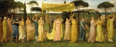 De komst van de lente, 1873 door Walter Crane