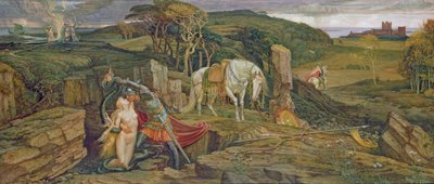 De Laidly Worm van Spindleston Heugh door Walter Crane