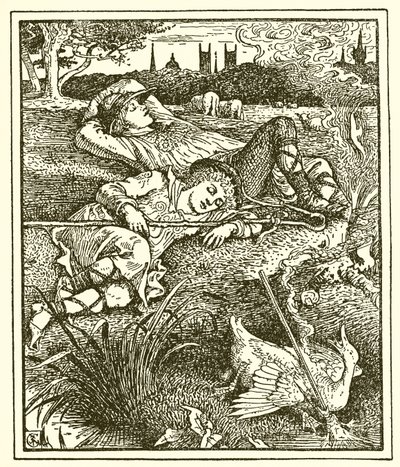 De opmerkelijke raket door Walter Crane