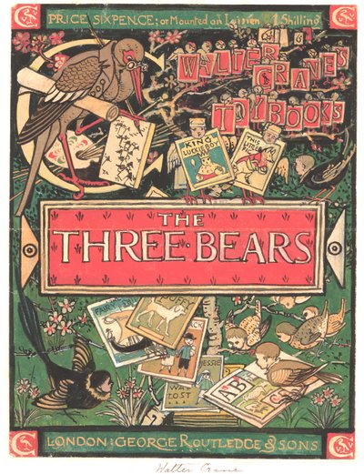 De Drie Beren door Walter Crane