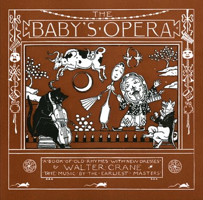De opera van de baby door Walter Crane