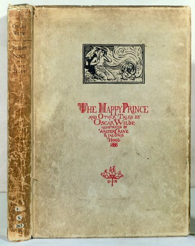 Titelpagina van De Gelukkige Prins en andere Verhalen door Oscar Wilde, 1888 door Walter Crane