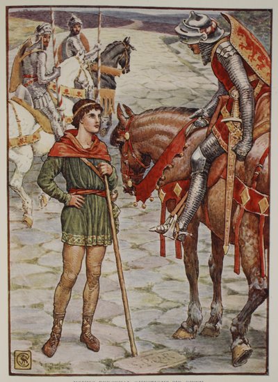 Jonge Percival Vraagt Sir Owen, uit 