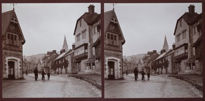 Fore Street, Beer, East Devon, Devon, 1913 door Walter Edward Zehetmayr