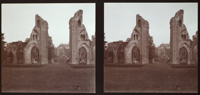 Glastonbury Abdij, Glastonbury, Mendip, Somerset, 1913 door Walter Edward Zehetmayr