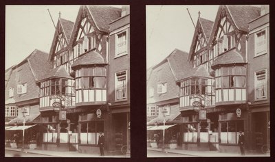 Oude George Inn, 17 High Street, Salisbury, Wiltshire, 1913 door Walter Edward Zehetmayr