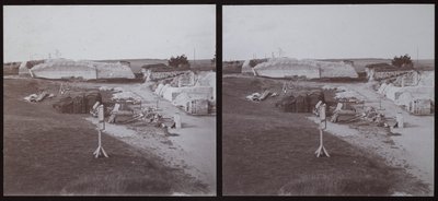 Oude Sarum, Salisbury, Wiltshire, 1913 door Walter Edward Zehetmayr