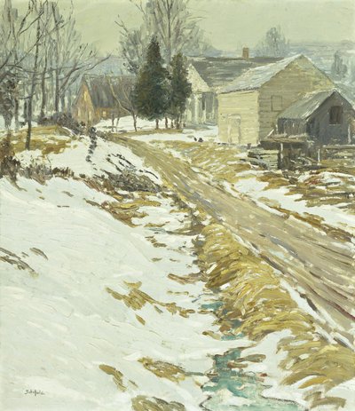 Frostige Ochtend door Walter Elmer Schofield