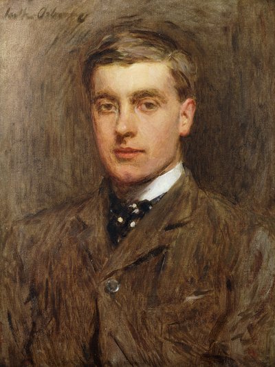 Portret van George Brook door Walter Frederick Osborne
