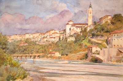 Belluno, Italië 1925 door Walter Frederick Roofe Tyndale
