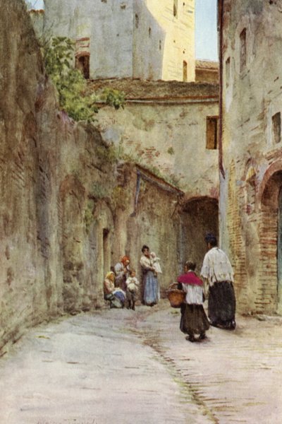 Zegen van de huizen, Italiaanse Rivièra door Walter Frederick Roofe Tyndale