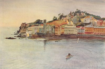 La Penisola, Sestri Levante, ca. 1910, 1912 door Walter Frederick Roofe Tyndale